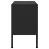 TV Stand Black 41.3"x13.8"x19.7" Steel