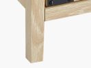 6 Drawers Dresser for Bedroom, Farmhouse Barn Chest of Drawers, Modern Storage Organizer Dresser for Bedroom, Hallway, Living Room (Natural)