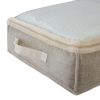 2 Pack Under the Bed Storage Bag in Beige Nonwoven